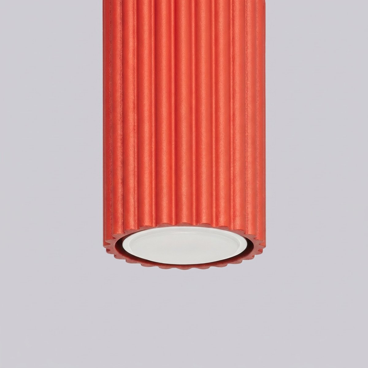 Plafonnier Aluminium Rouge GU10 1 KARBON rouge, EDEN