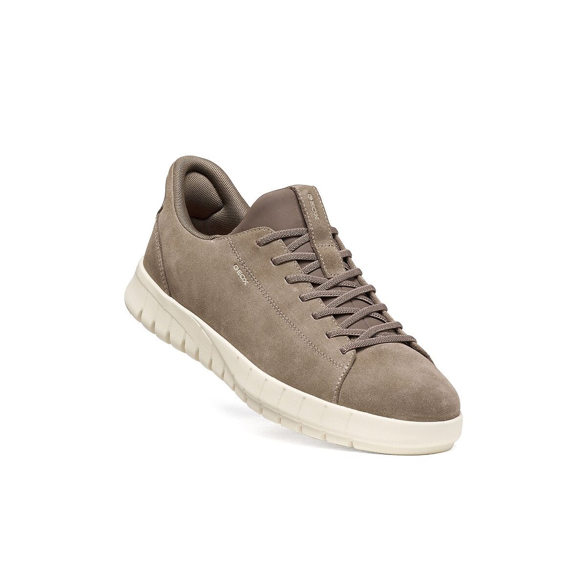 Baskets respirantes, FLEXTRIDE PLUS, FAST-IN taupe, GEOX