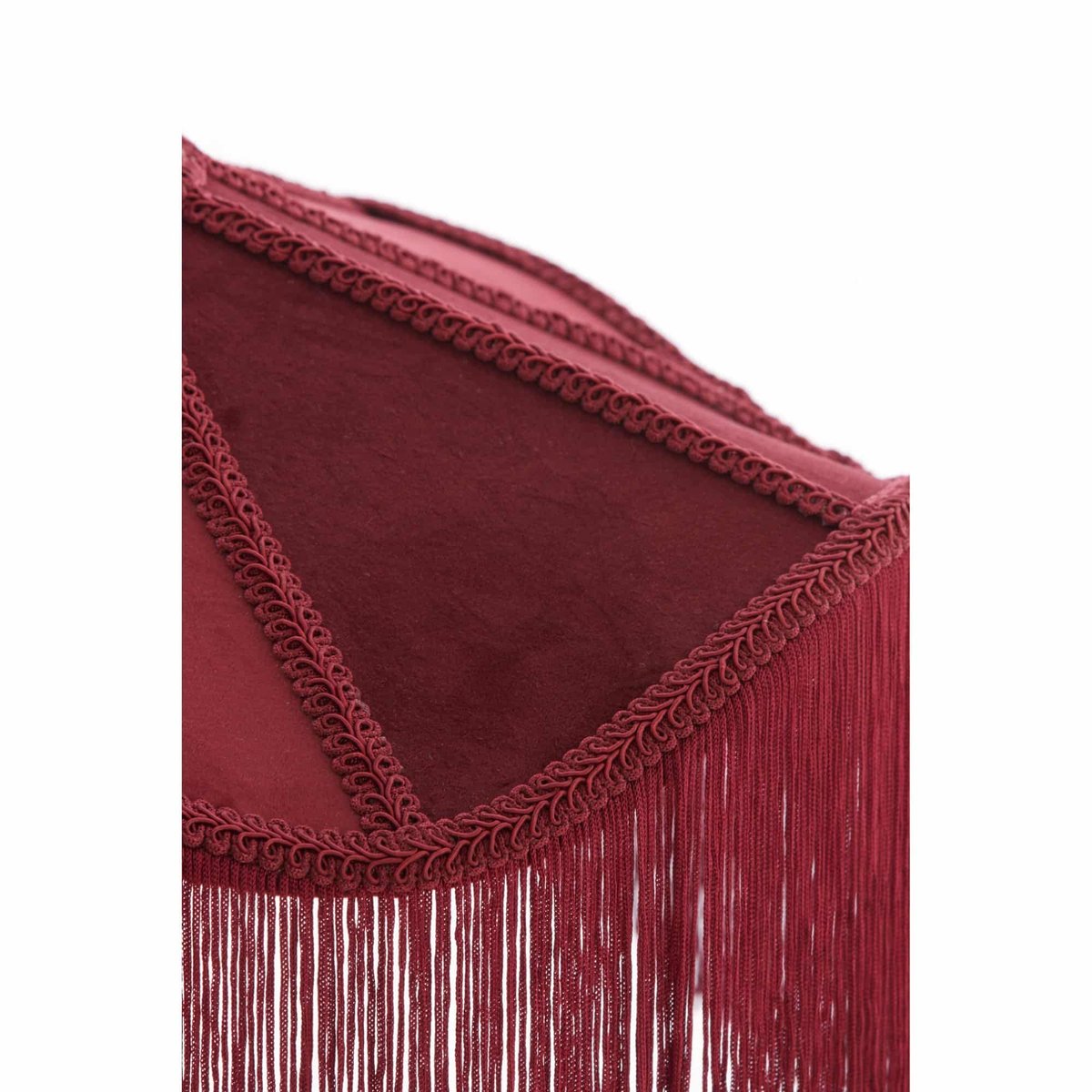 Lampe Suspendue Métal TIFFANY bordeaux, LIGHT & LIVING