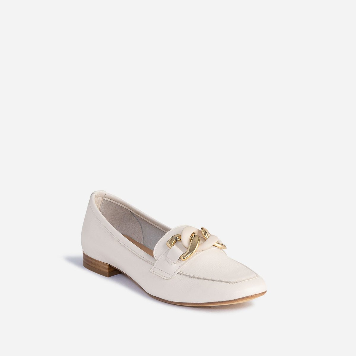 Mocassin en cuir FOGONY creme, ERAM