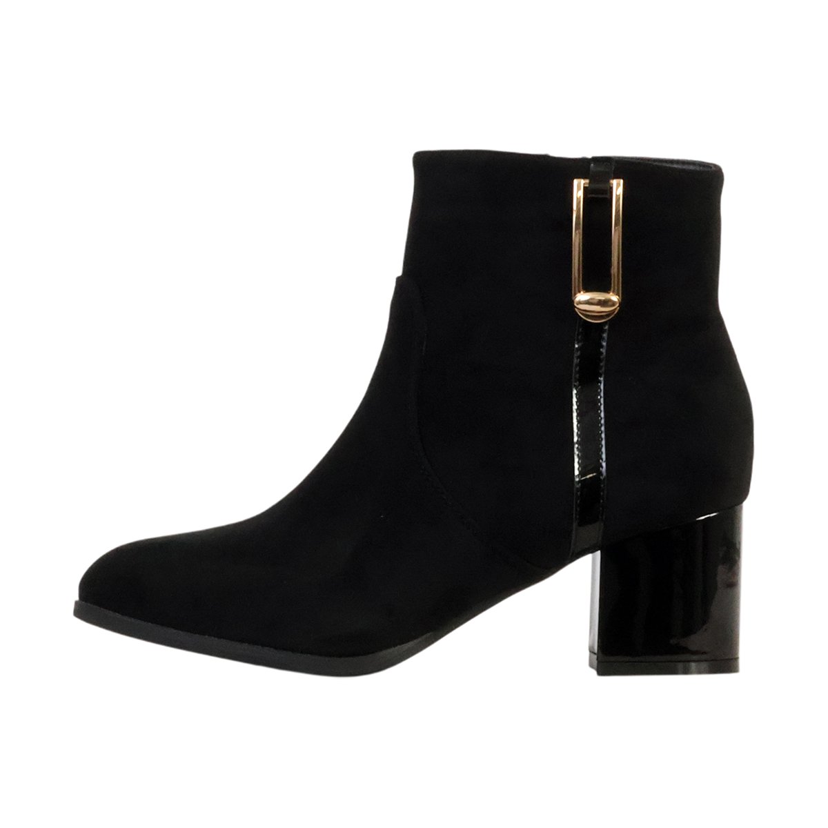 Bottines à Zip Super Mode noir, ENZA NUCCI