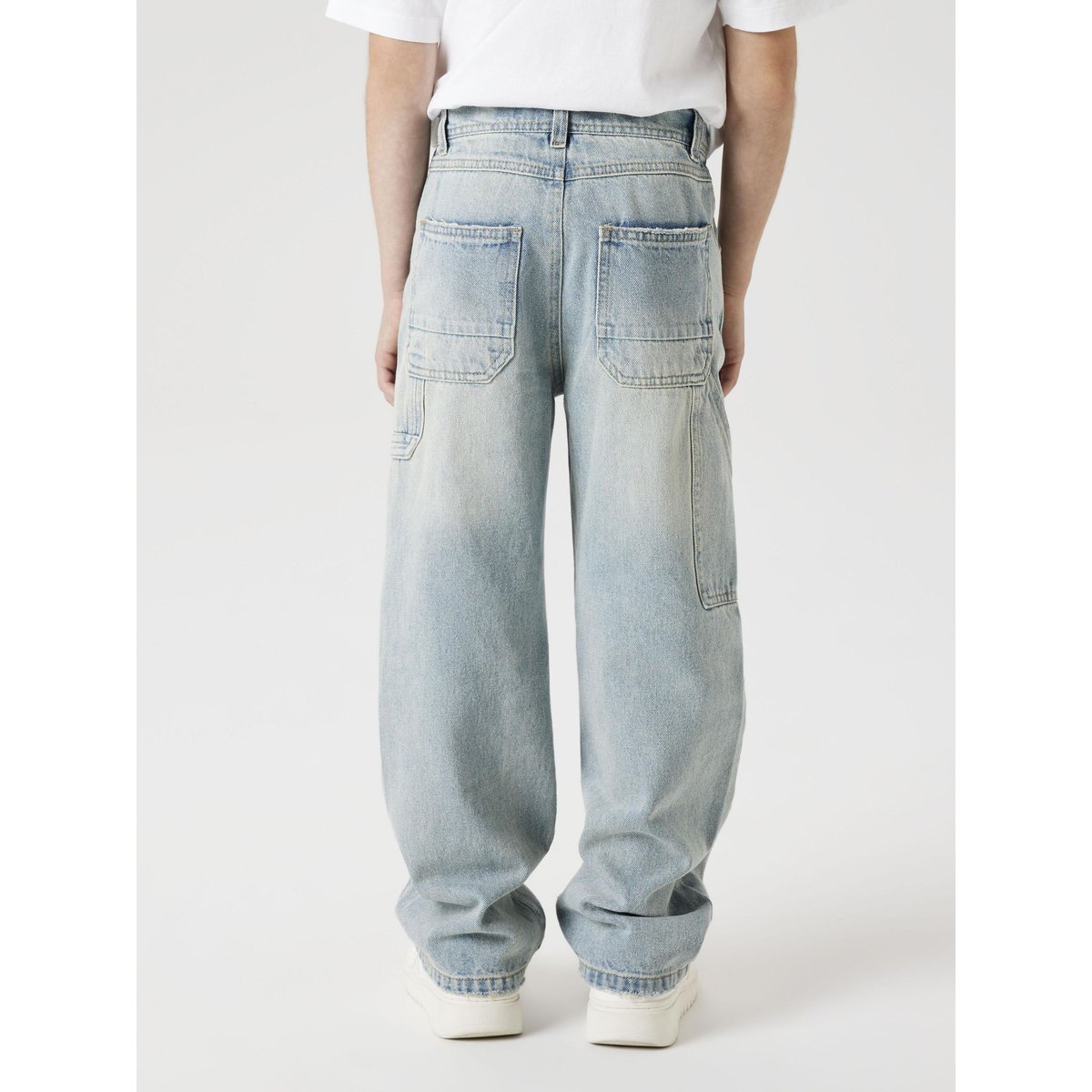 Jean jaune - vintage light blue denim, NAME IT