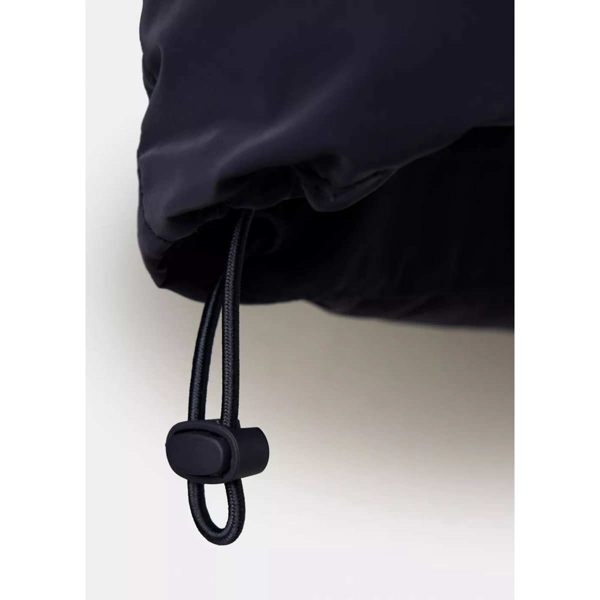 Anorak enduit à capuche bleu marine, MANGO TEEN
