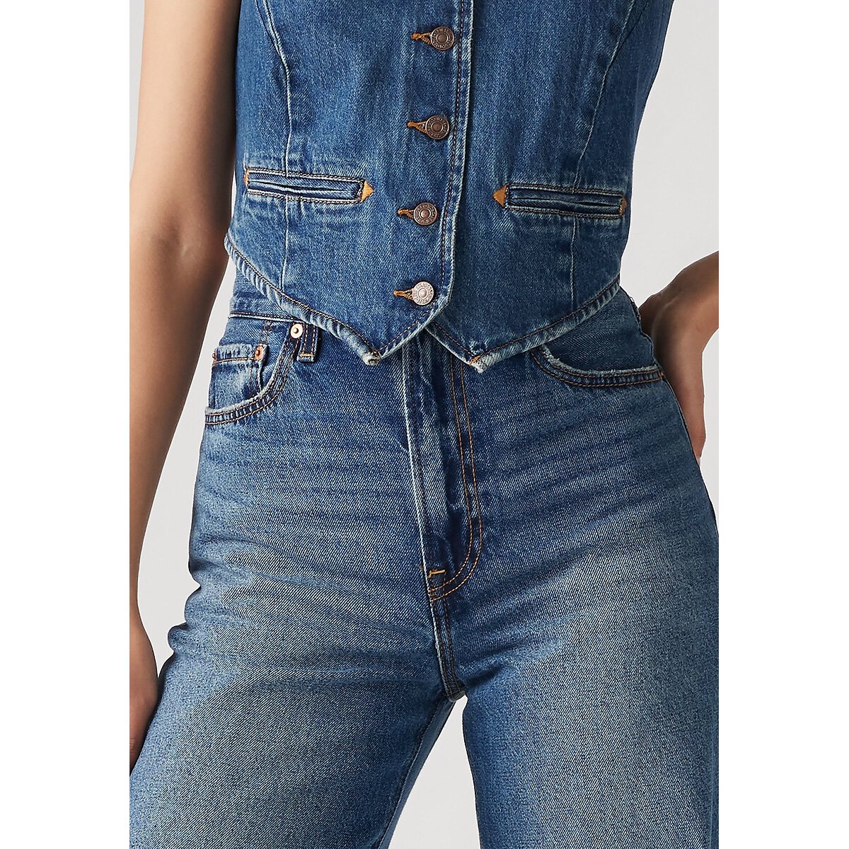 Jean Ribcage Wide Leg polar perimeter, LEVI'S