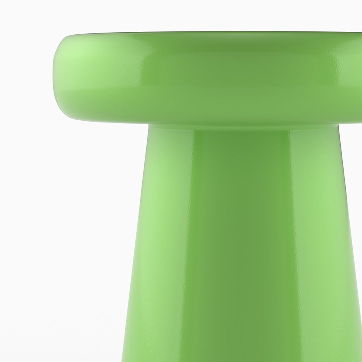 Table d'appoint ronde en métal D40 cm - ANOUK vert, MAISON PAVANE