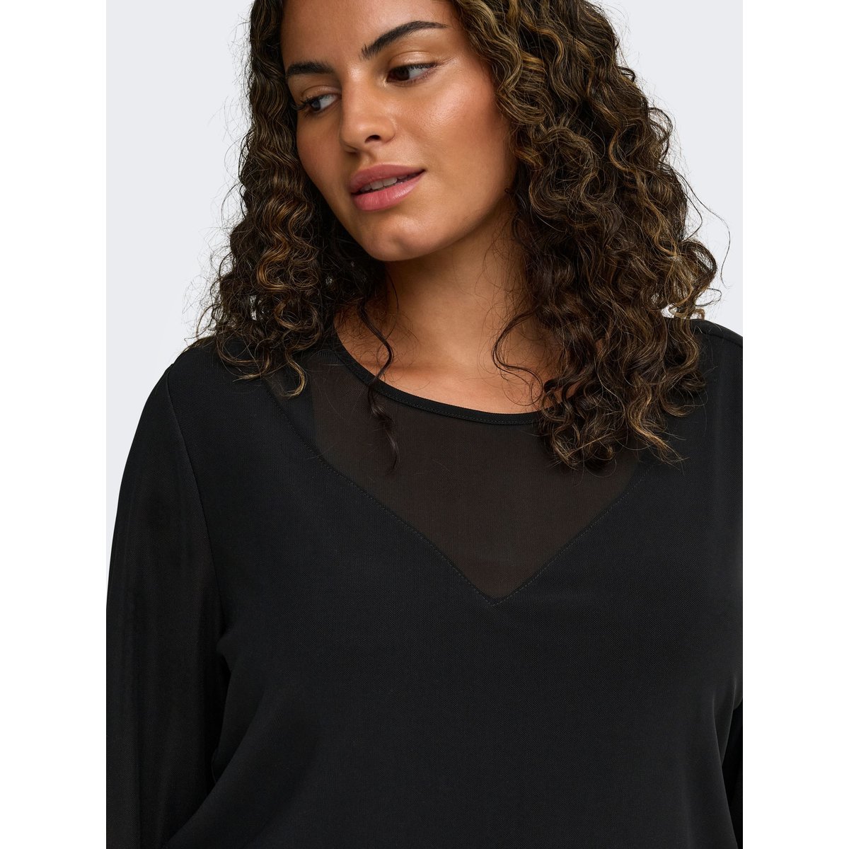 Blouse noire - black, ONLY CARMAKOMA