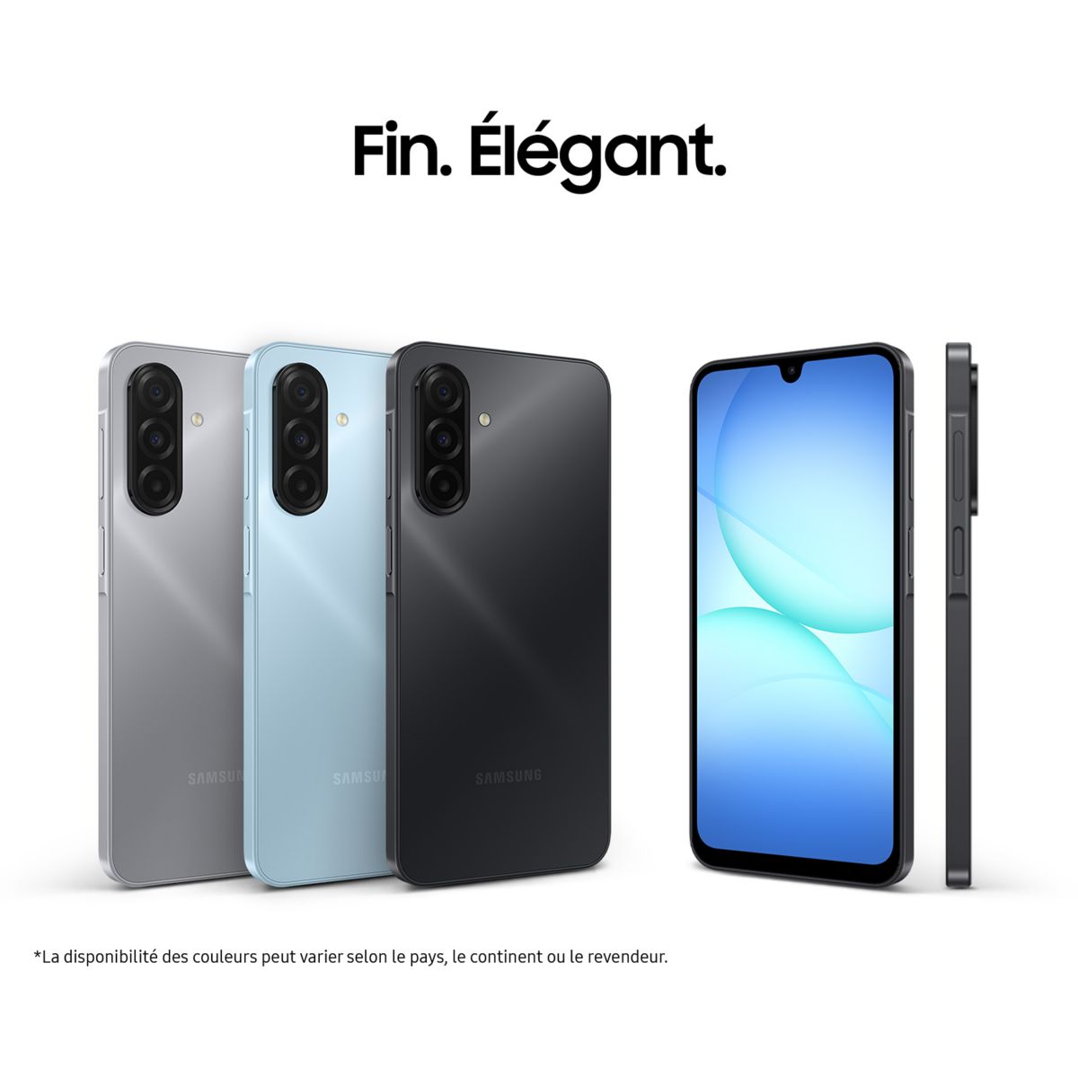 Smartphone Galaxy A17 Bleu clair 128Go 4G couleur unique, SAMSUNG