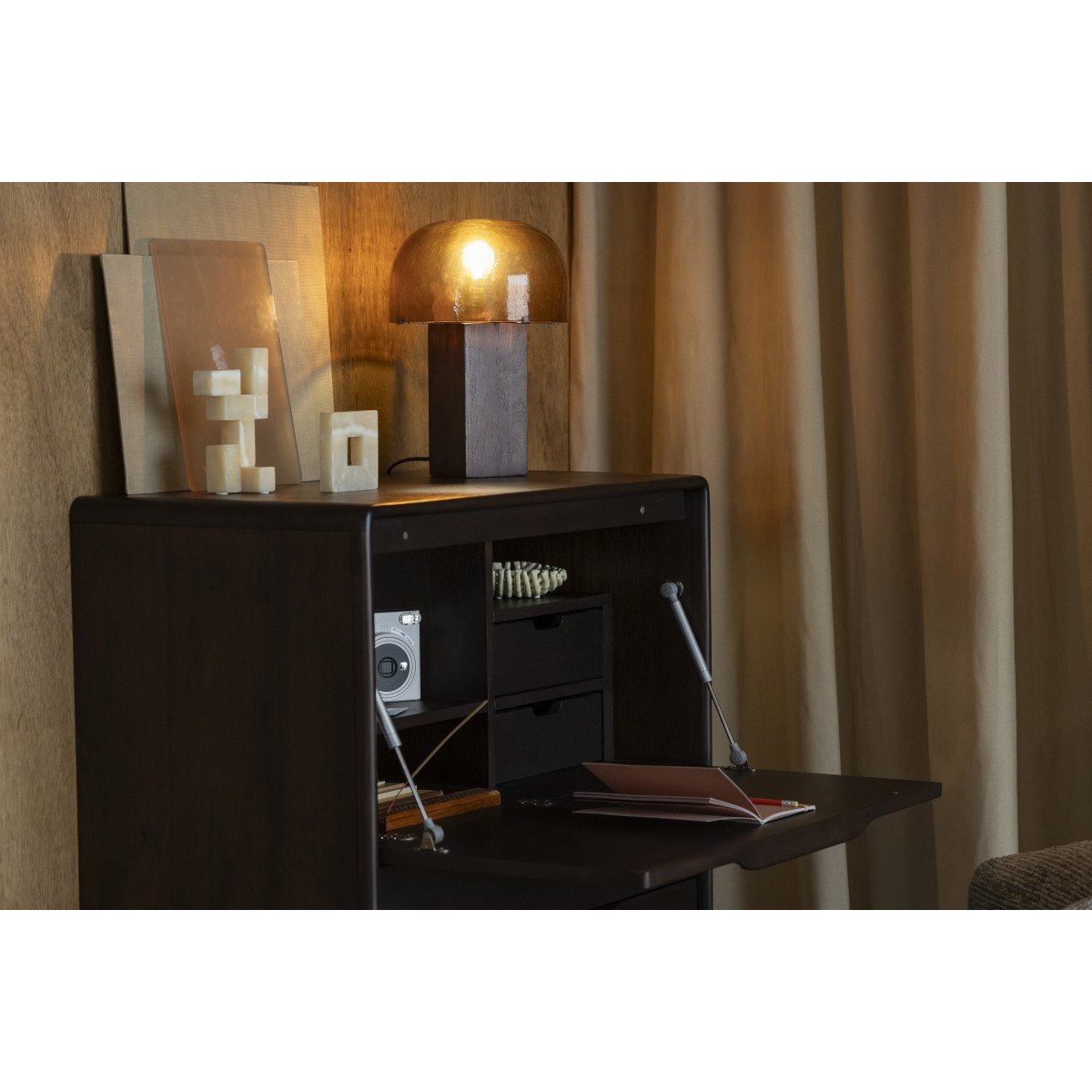 Armoire en bois, ELROY marron, DUTCHBONE