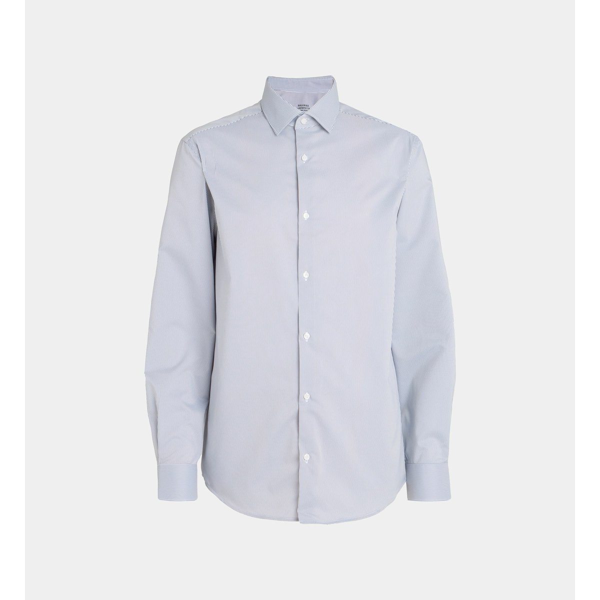 Chemise droite htake rayée bleu, GALERIES LAFAYETTE
