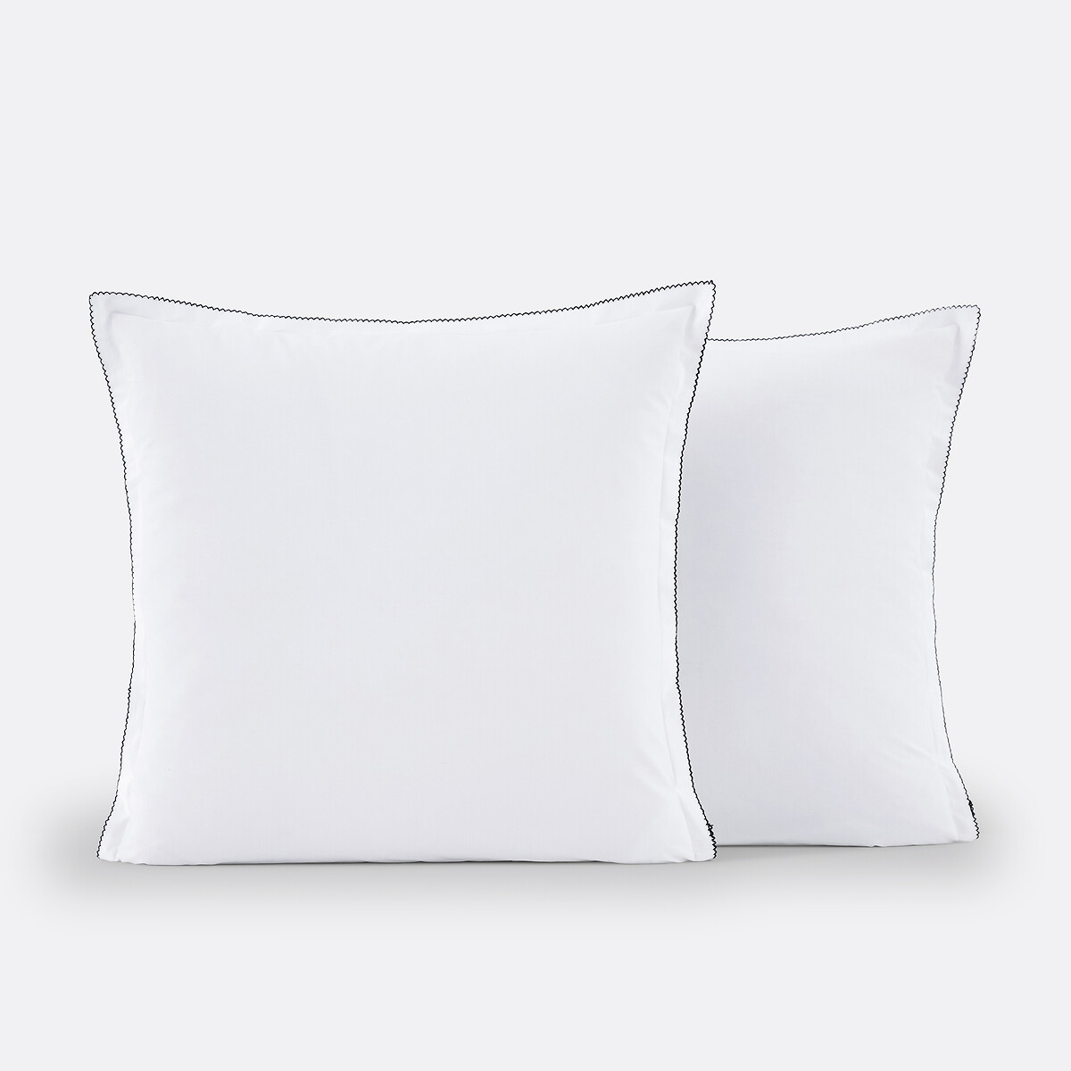 Taie d'oreiller percale pur coton, Dojo blanc, LA REDOUTE INTERIEURS