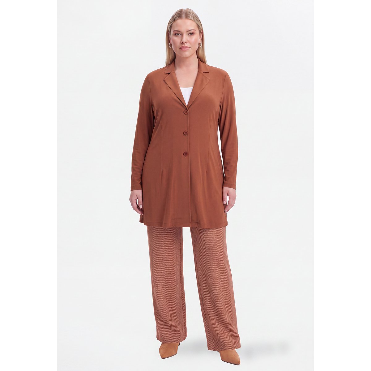 Veste /Blazer avec manches longues marron, YOEK