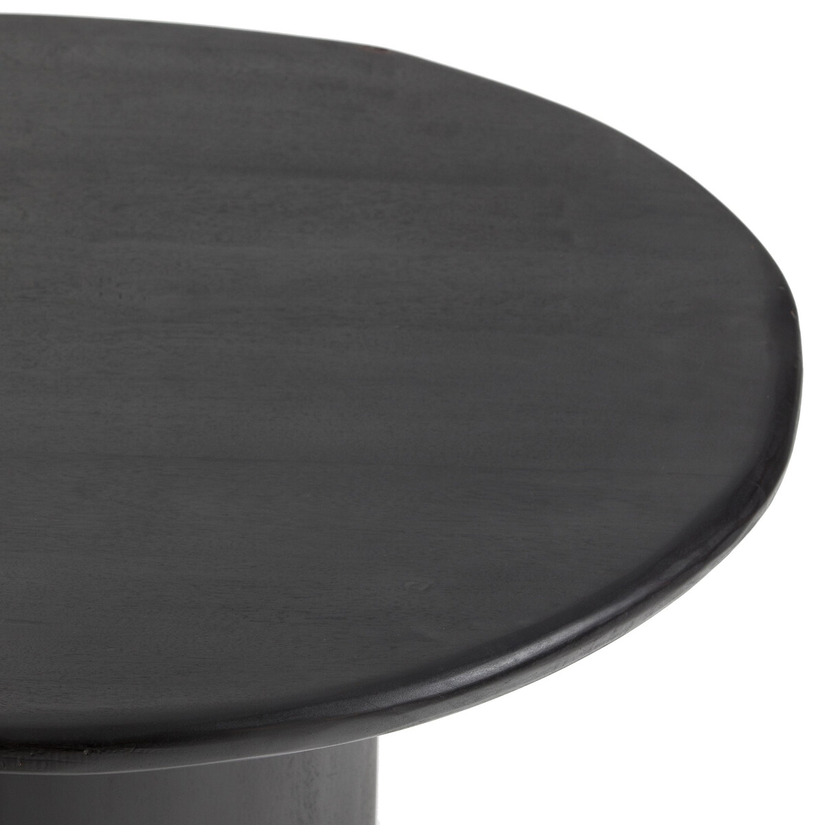 Oreus Coffee Table in Solid Acacia, Height 38.5cm black, AM.PM