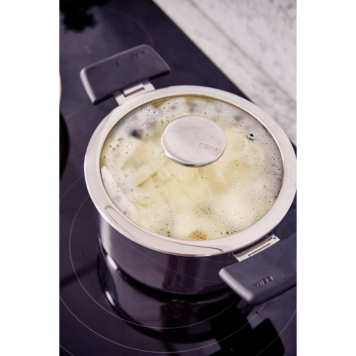 Evolution Glass Lid inox, BEKA