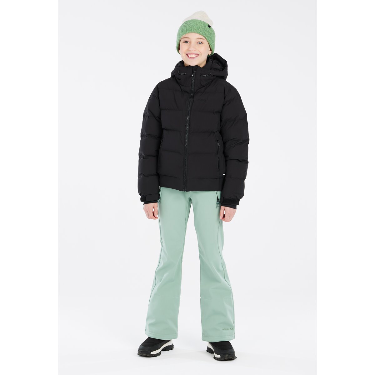 Veste de ski et de snowboard PRTELINY JR true black, PROTEST
