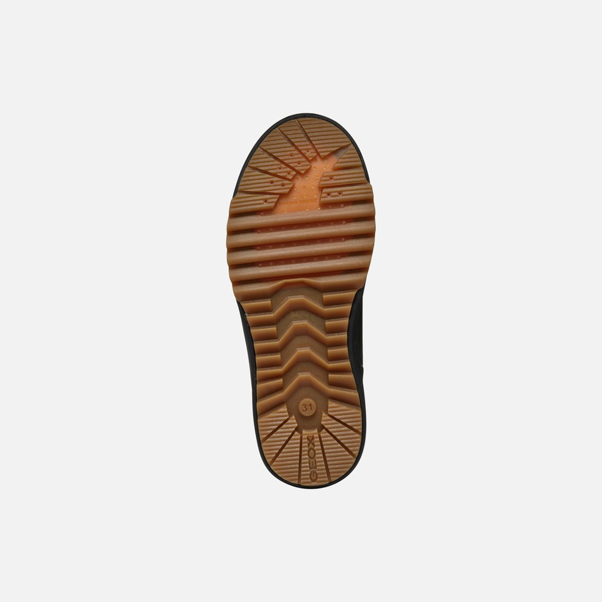 Baskets  hautes respirantes Bunshee, amphibiox noir, GEOX