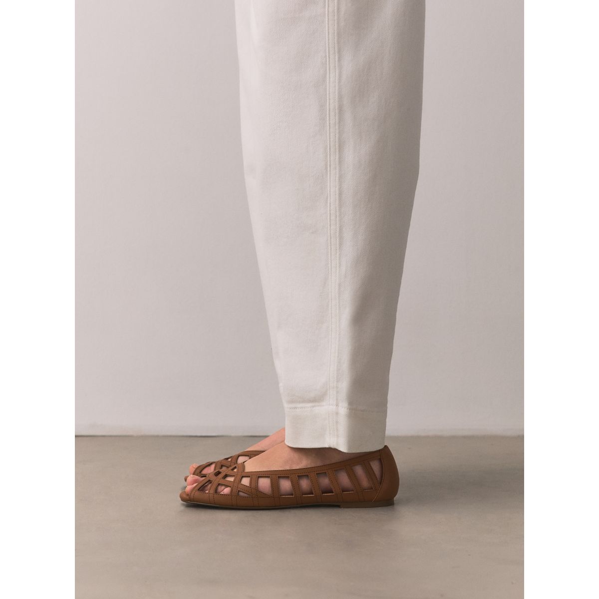 Chaussures à bout ouvert forever comfort® marron fauve, NEXT