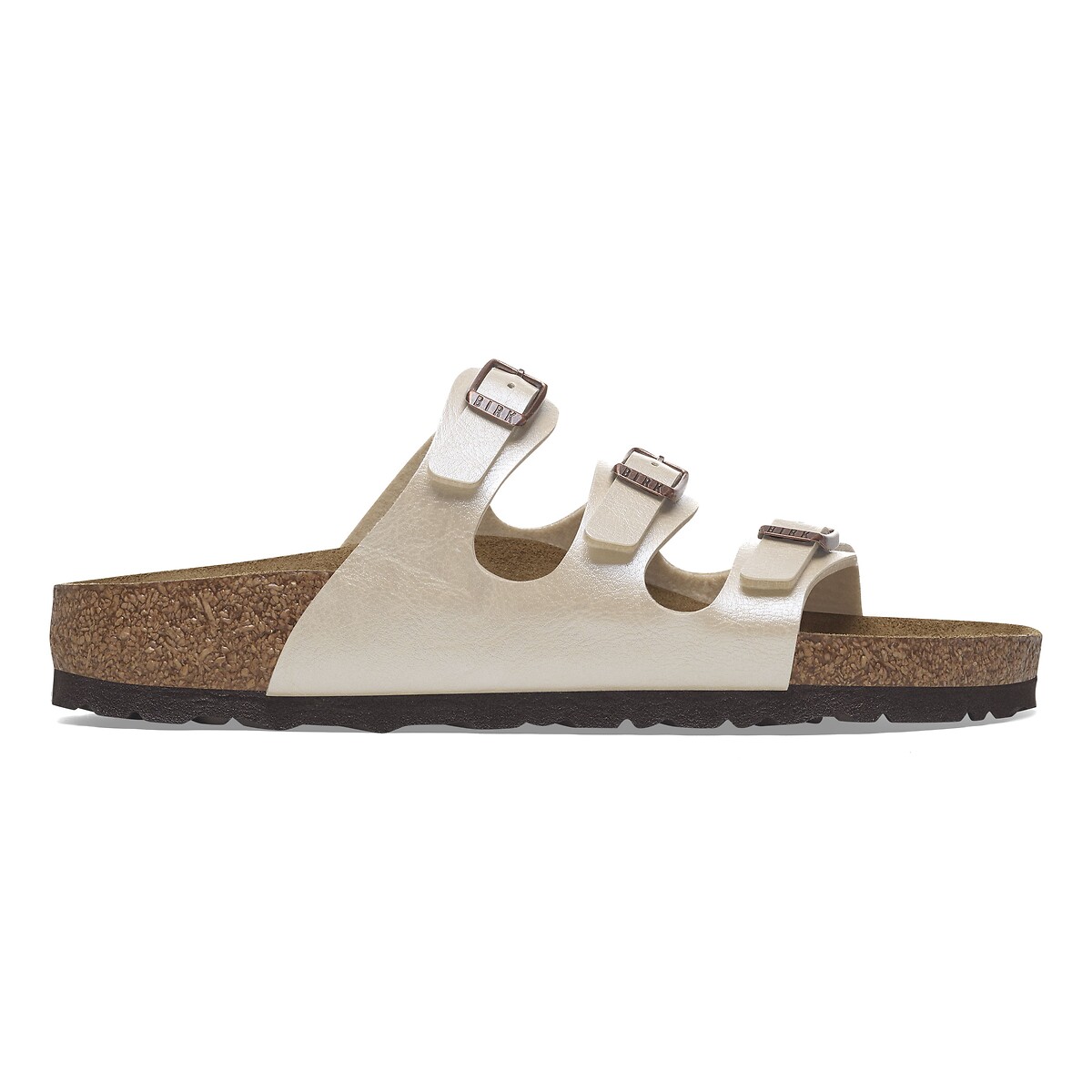 Mules Florida blanc nacre, BIRKENSTOCK