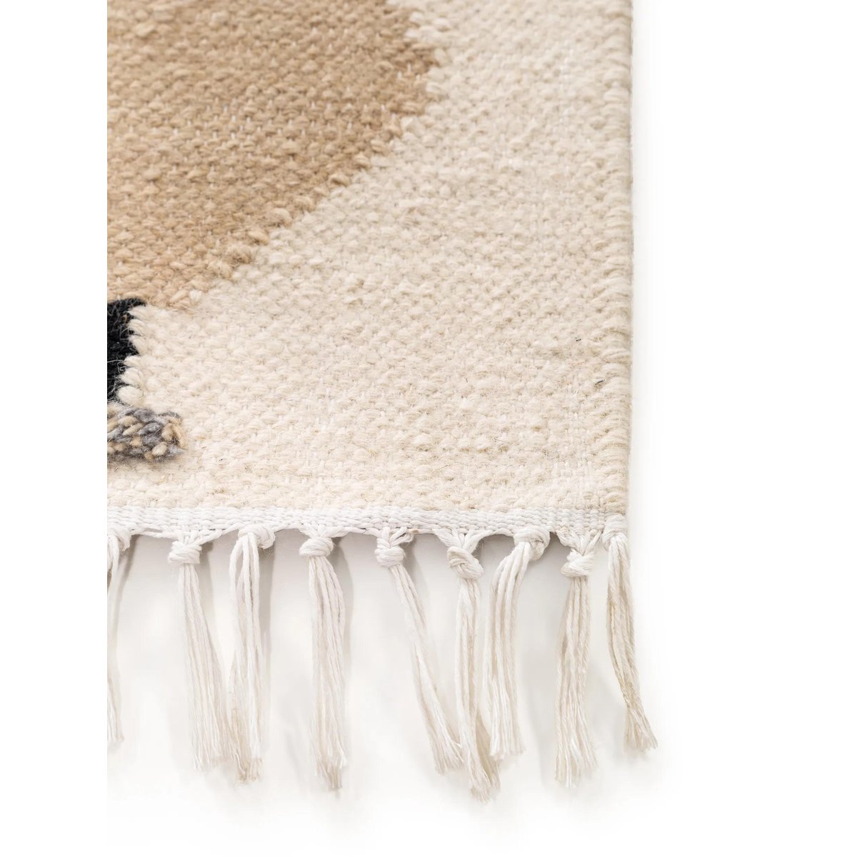 Tapis enfant tissé main SHAWN crème, BENUTA