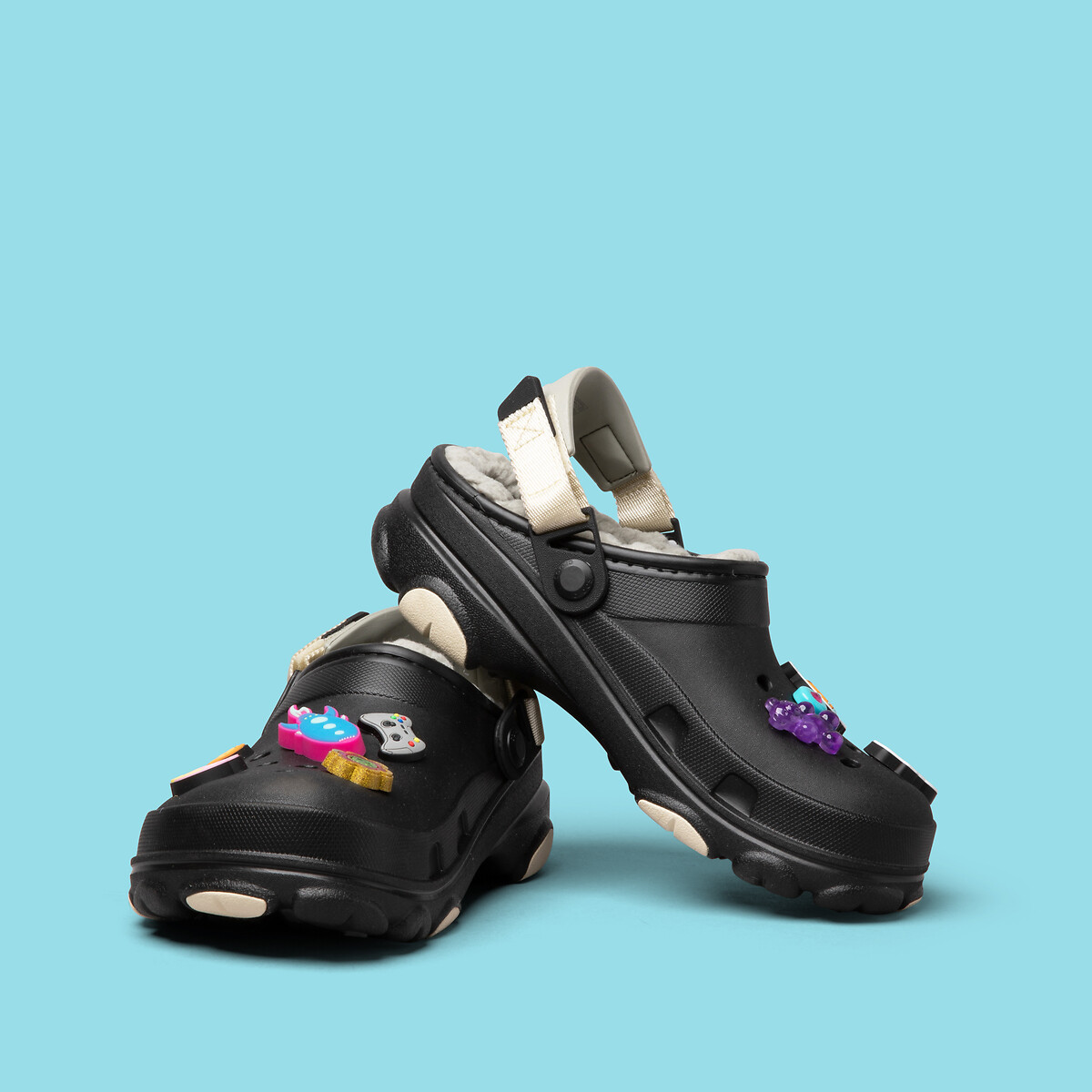 Sabots All Terrain fourrés noir, CROCS