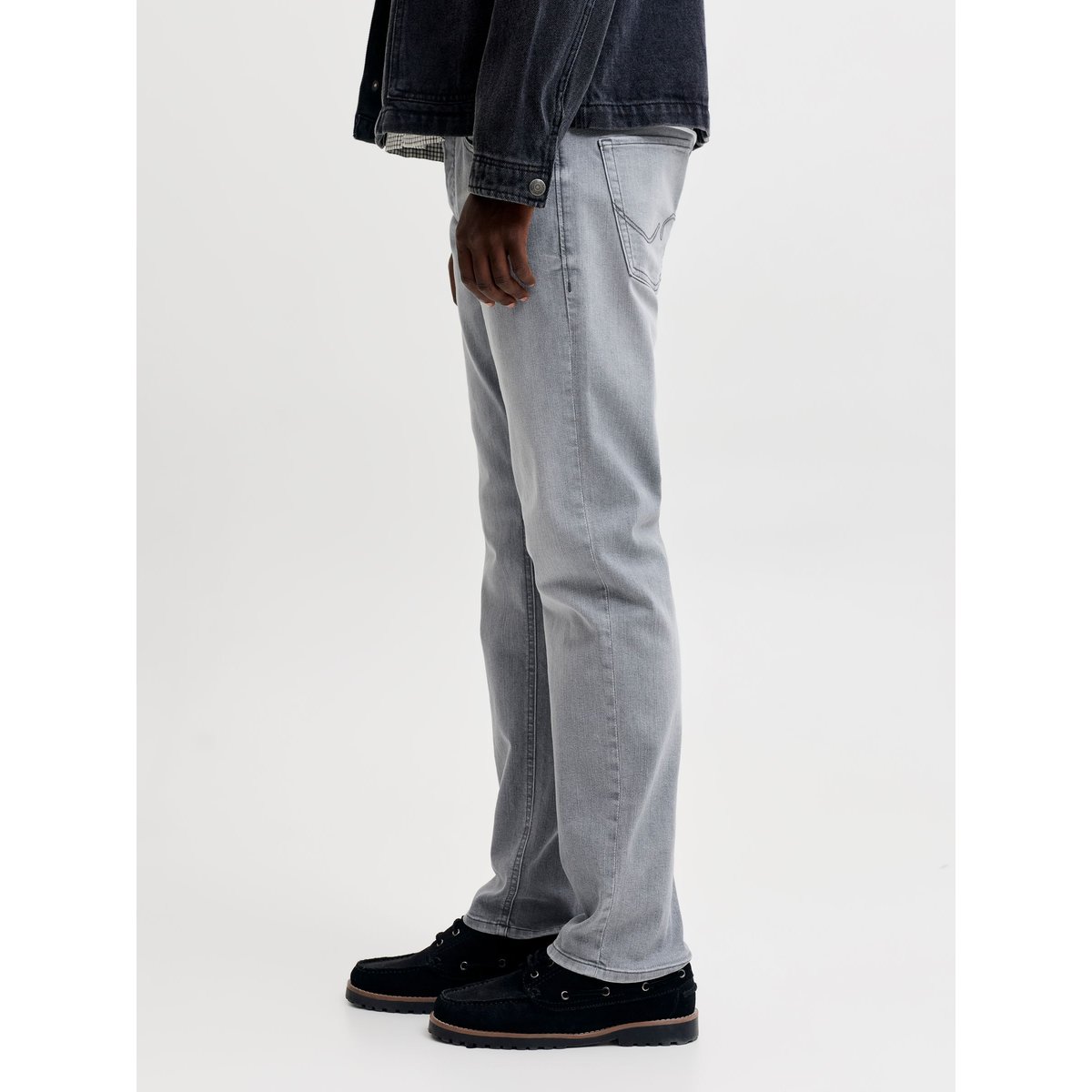 Jean Coupe Tapered grey denim, JACK & JONES