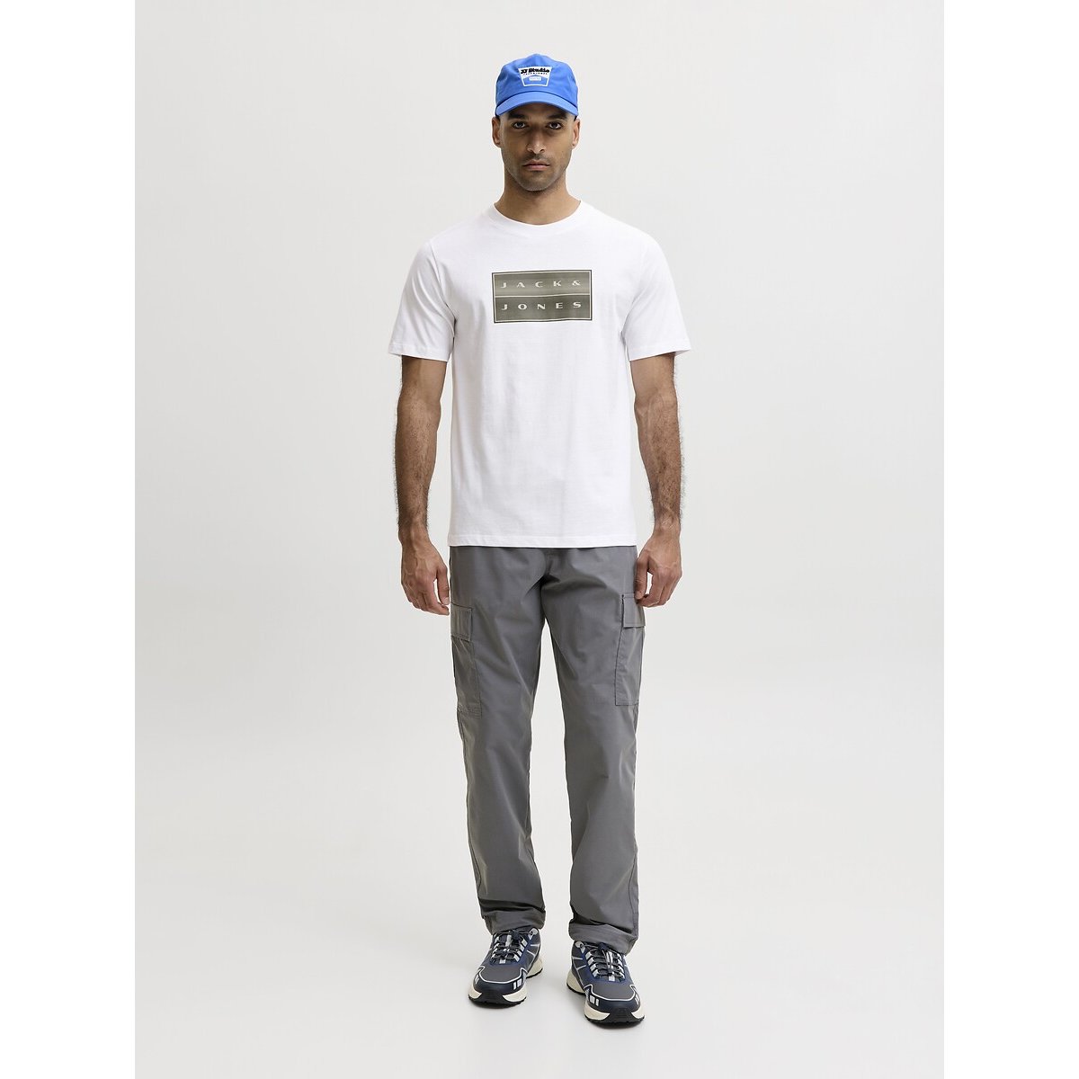 T-shirt de mangas curtas branco, JACK & JONES