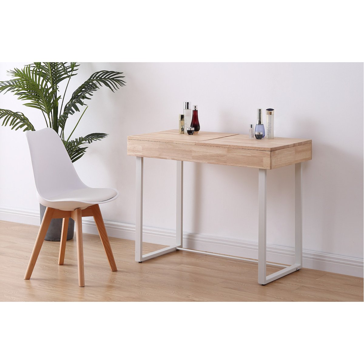 Coiffeuse en bois - AURORE marron, MATHI DESIGN