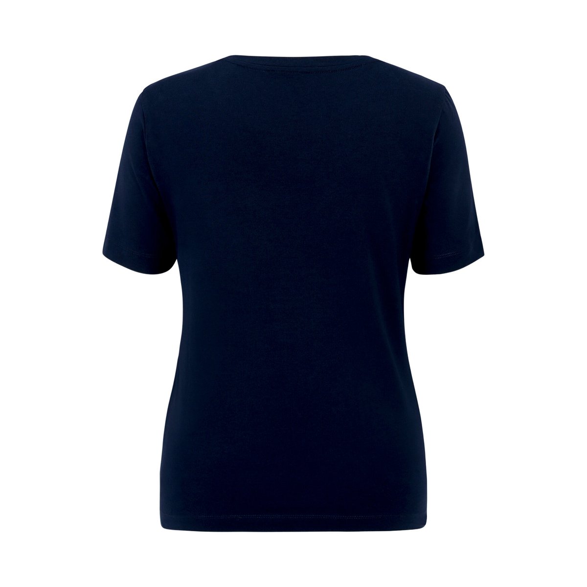 T-shirt basique à encolure ronde navy blue, BETTY & CO