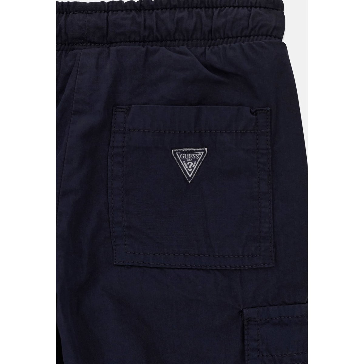 Pantalons Cargo À Coupe Oversize bleu foncé, GUESS KIDS