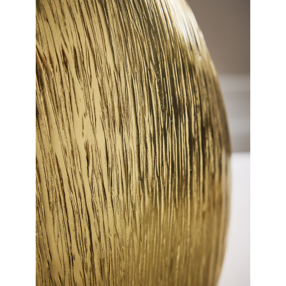 Vase texturé en métal evie doré, NEXT