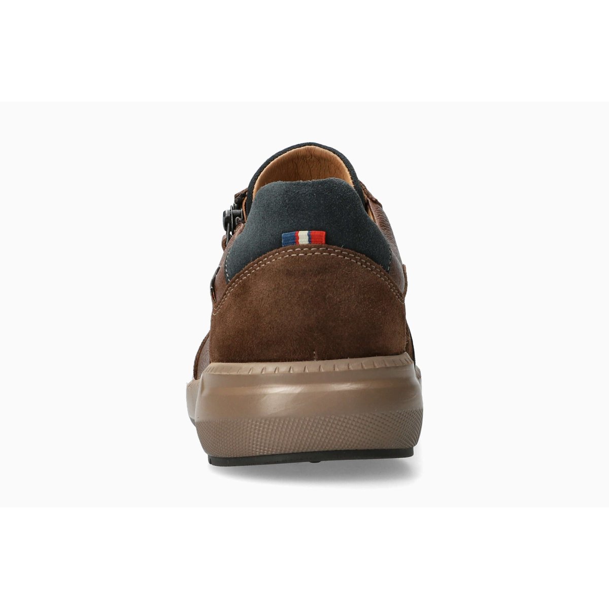 Baskets en cuir JAMY bleu p5150, MEPHISTO
