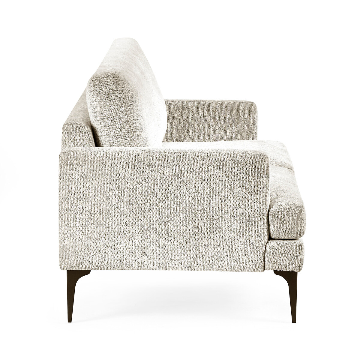 Cestia Chenille Upholstered 2 Seater Sofa oyster, SO'HOME