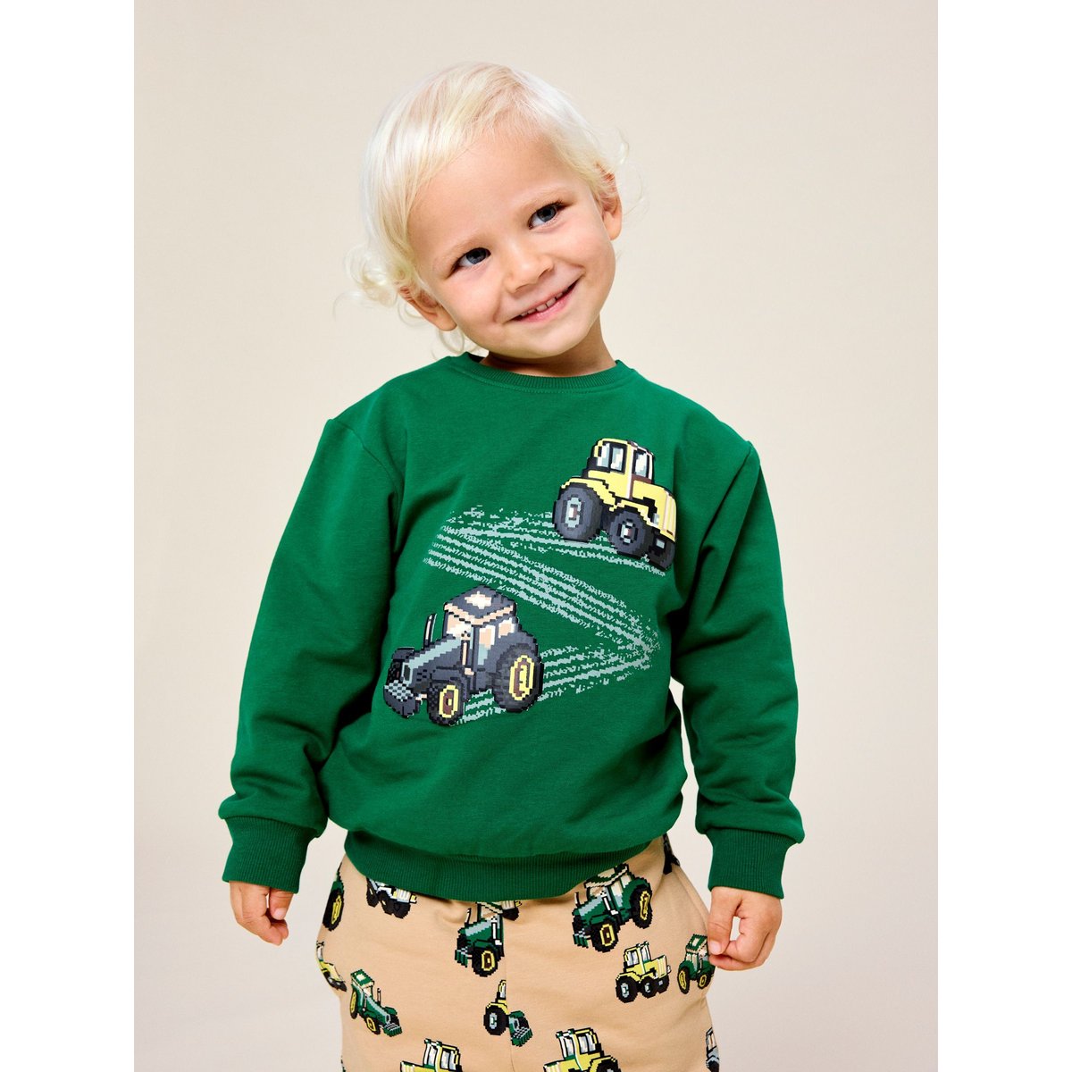 Sweat-Shirt verdant green, NAME IT