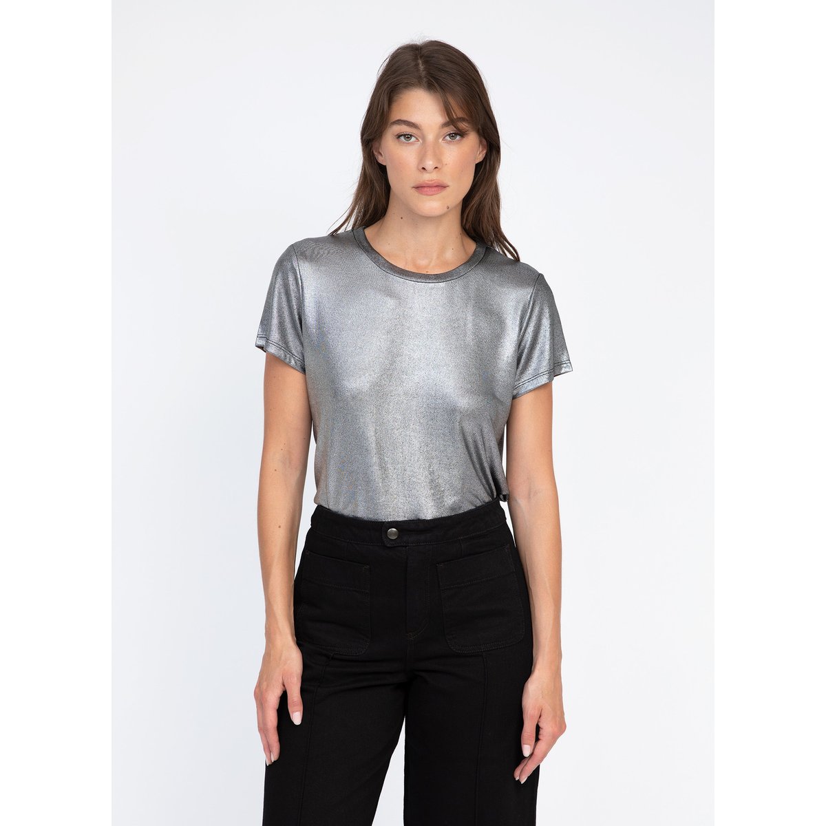T-shirt ALIZEA noir, AN'GE