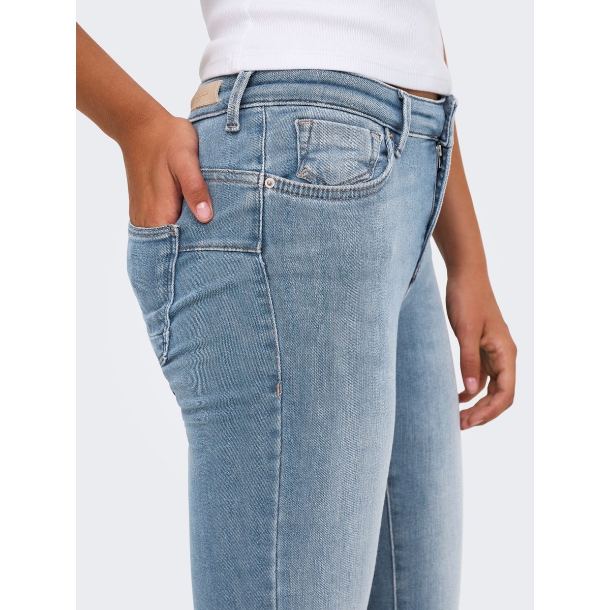Jean Skinny special blue grey denim, ONLY