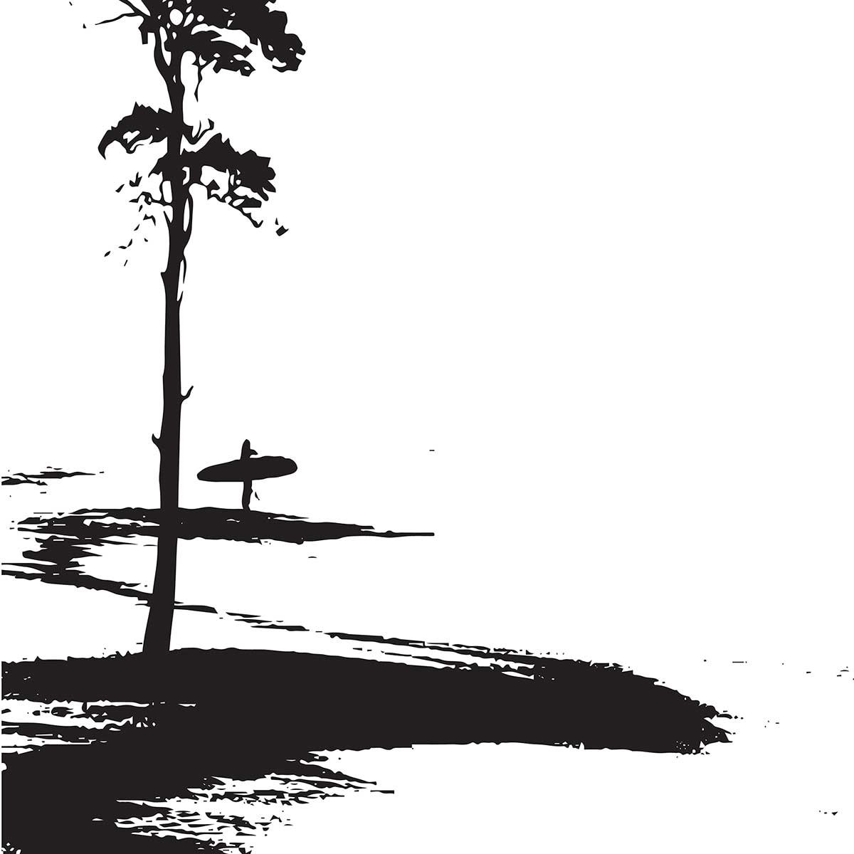Tableau surfing les landes tableau alu dibond, HEXOA