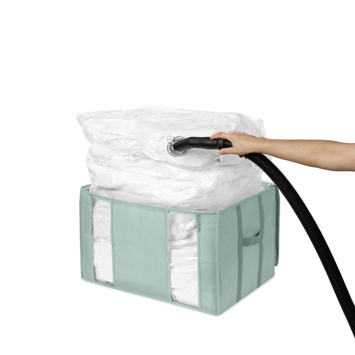 COMPACTOR - Housse de rangement sous vide Laguna - 52.5 x 59 x H.17.5 cm - couleur unique, COMPACTOR