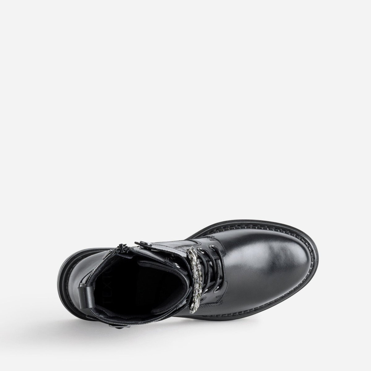 Boots en cuir LITSY noir, TEXTO