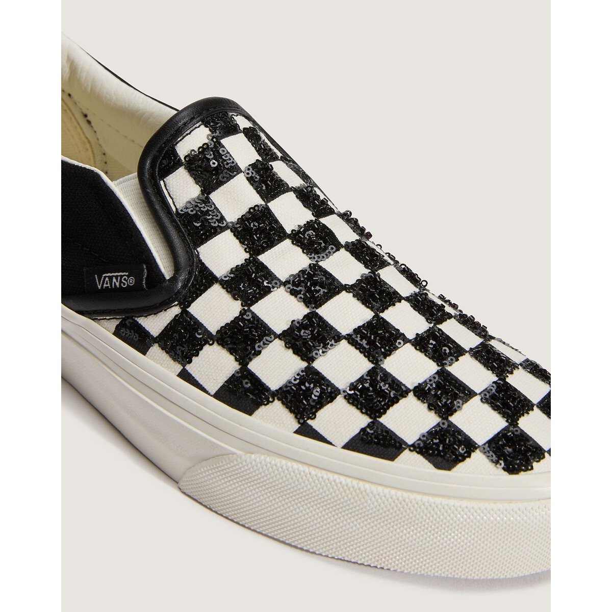 SLIP ON CLASSIC Beaded con perline nero/bianco, VANS