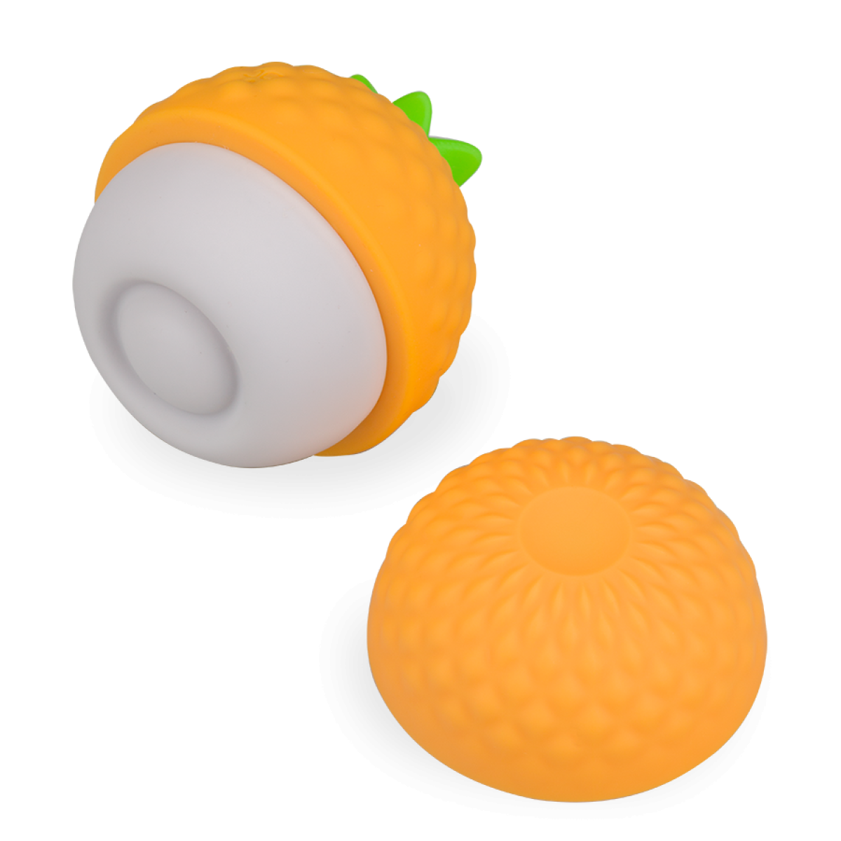 Stimulateur clitoridien tapoteur 12 modes Secret Pineapple orange, LOVE AND VIBES