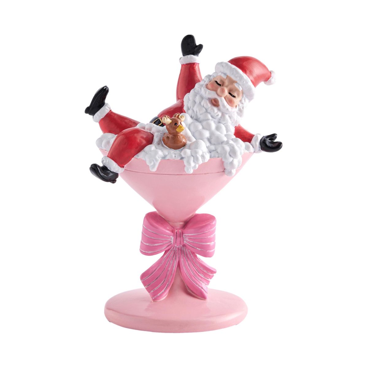 Déco de salle bain cocktail et père noël rouge, NEXT