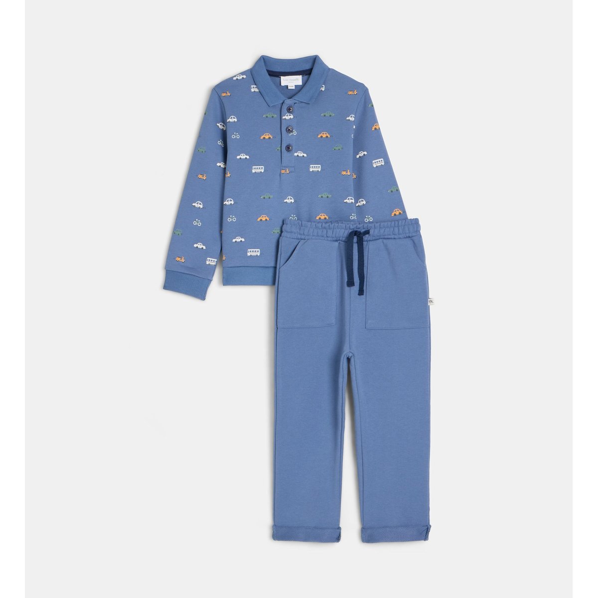 Ensemble sweat pantalon tidani bleu, CADET ROUSSELLE