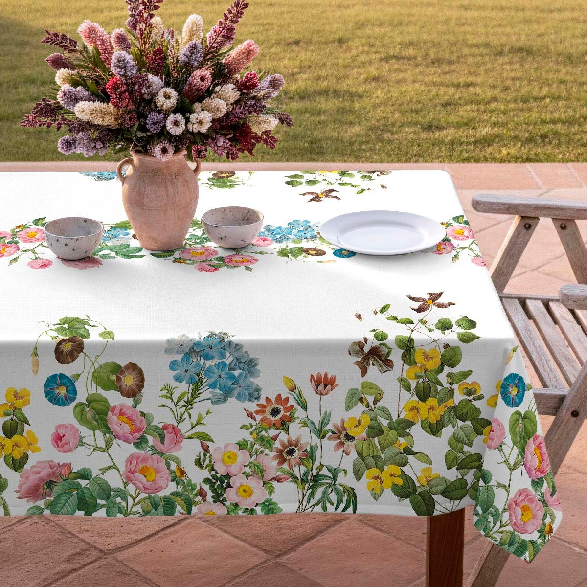 Nappe anti-taches Demet - 100% coton - multicolore, NAF NAF HOME