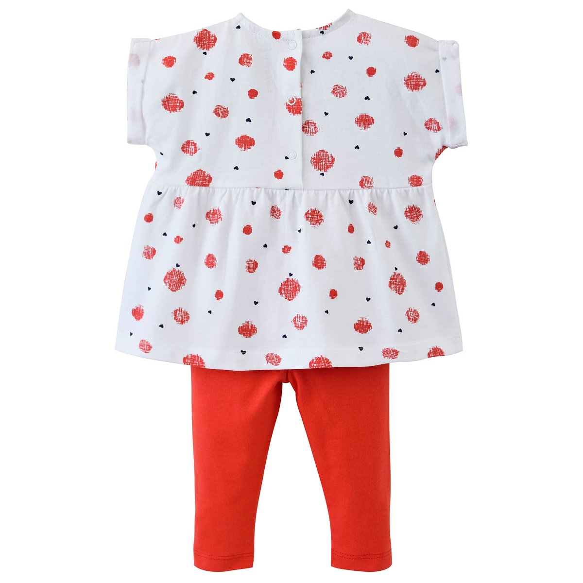 Ensemble tunique et legging adelise sucre d'orge rose, SUCRE D'ORGE