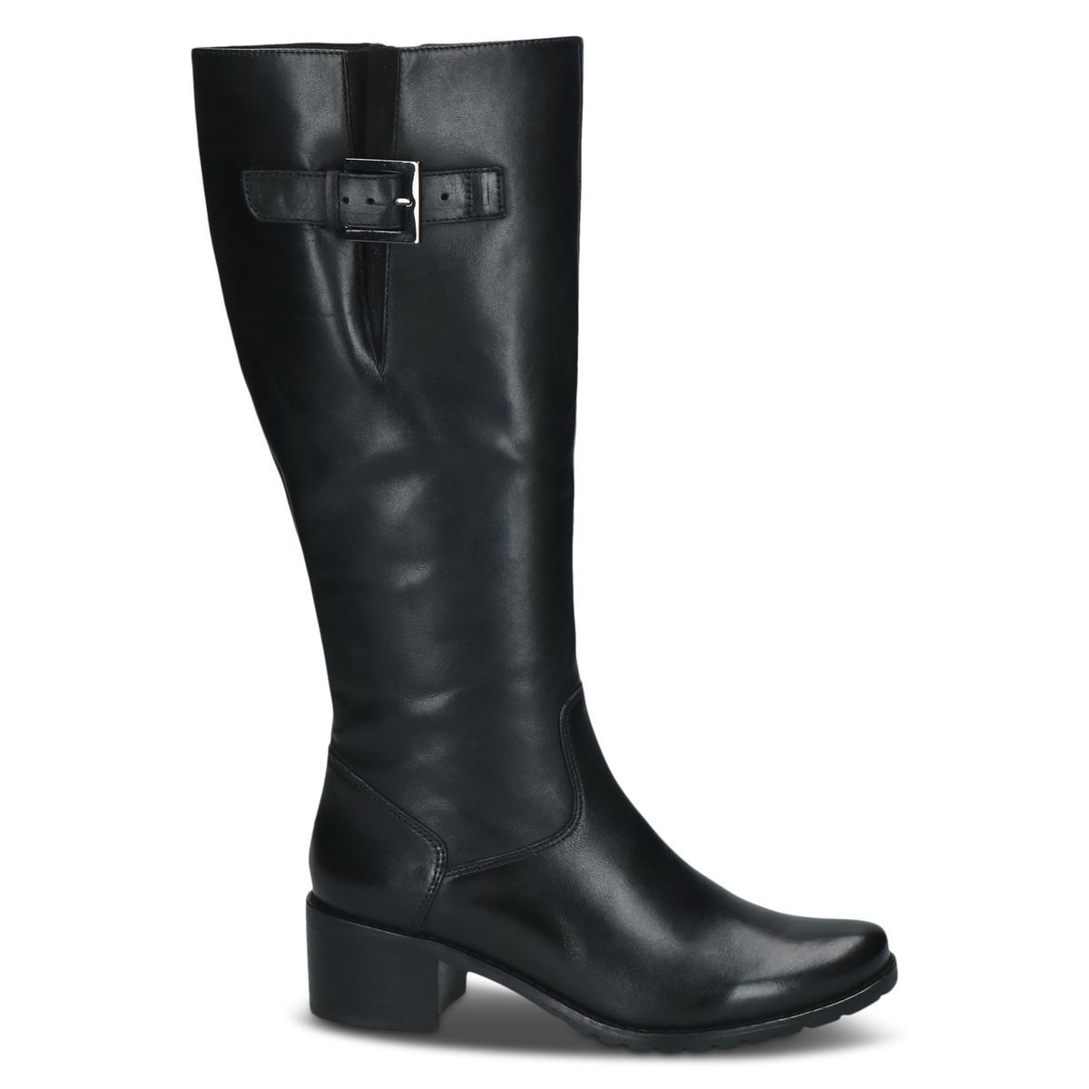 Bottes talon bloc noir nappa, CAPRICE