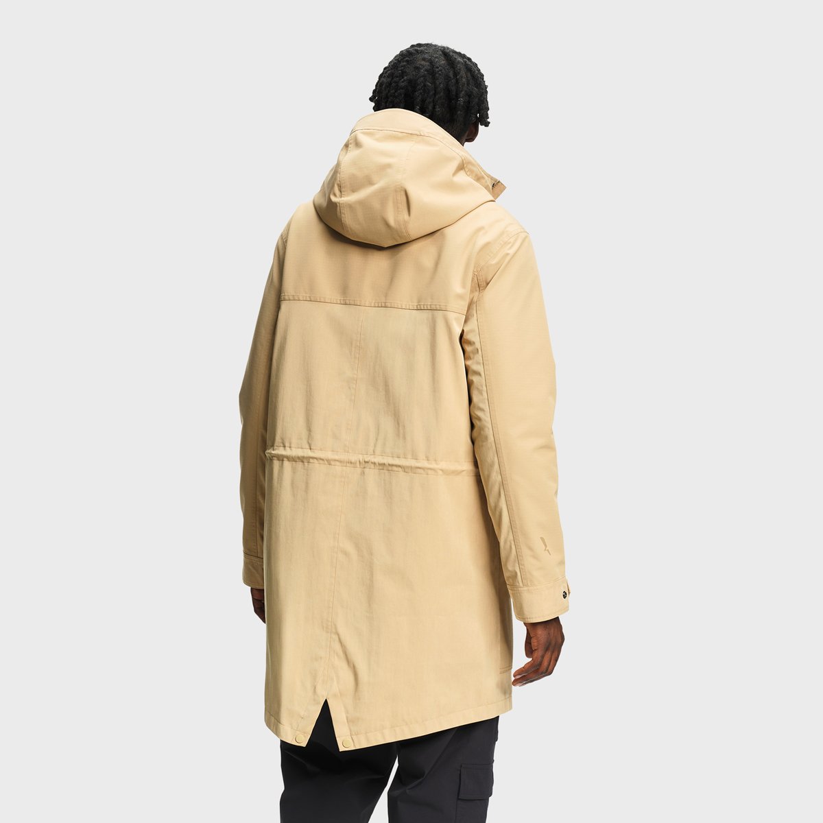Parka fishtail à capuche T-KIT naturel, AIGLE