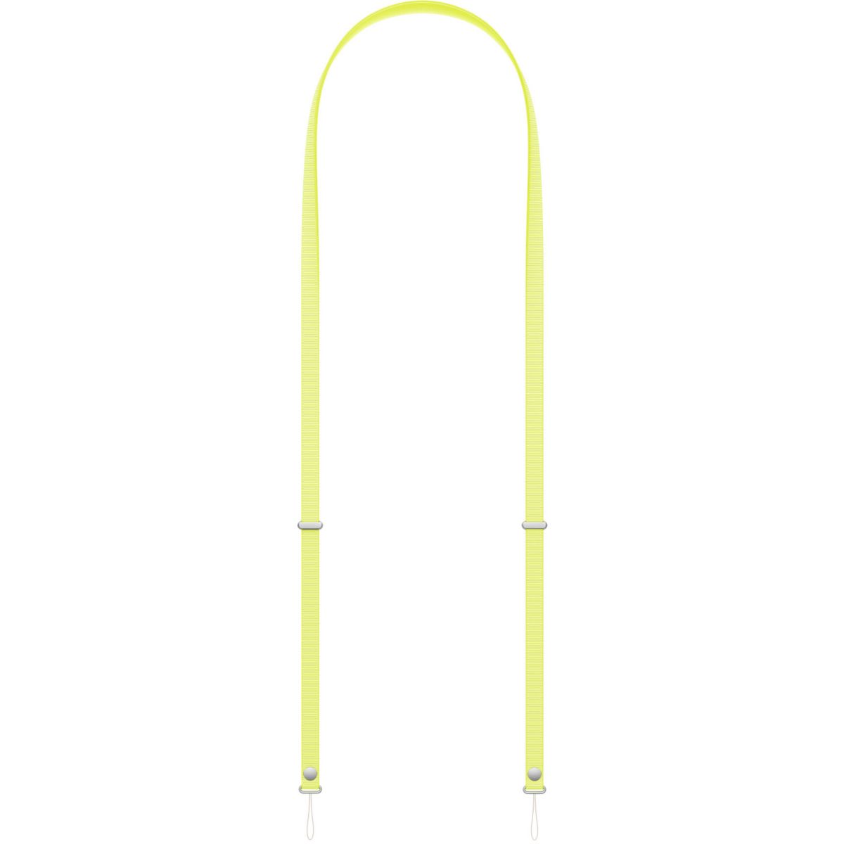 Bandoulière Bandoulière Jaune fluo couleur unique, APPLE