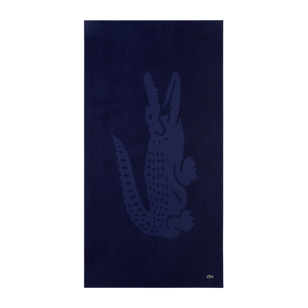 Serviette de plage en coton, L SPORT marine, LACOSTE HOME
