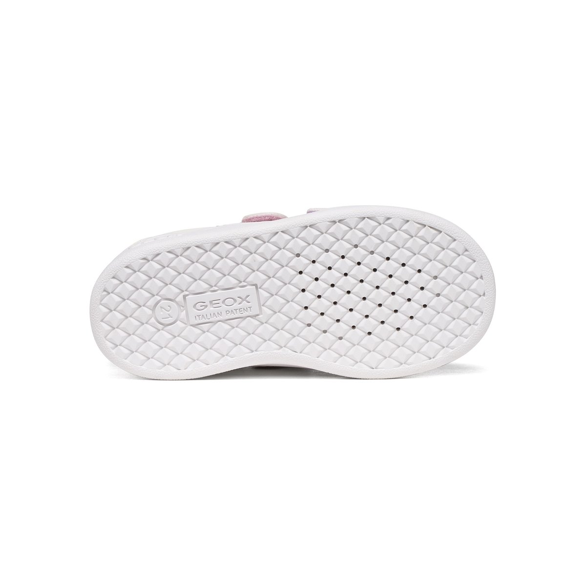 Baskets  B ECLYPER blanc/rose, GEOX