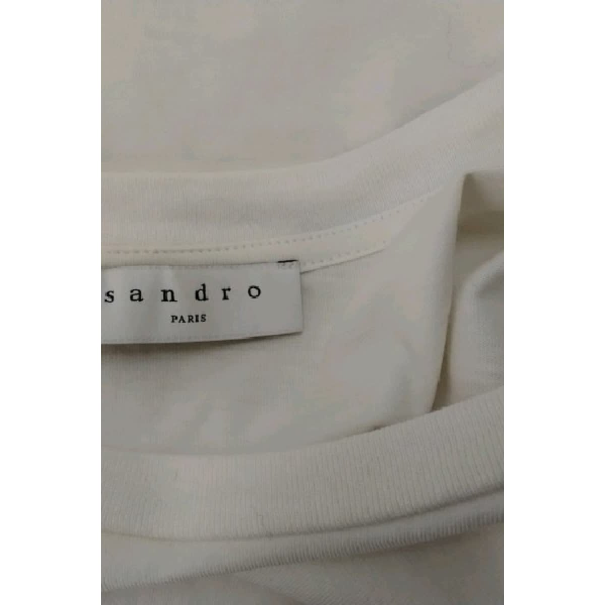 T-shirt - Très Bon État blanc, SANDRO