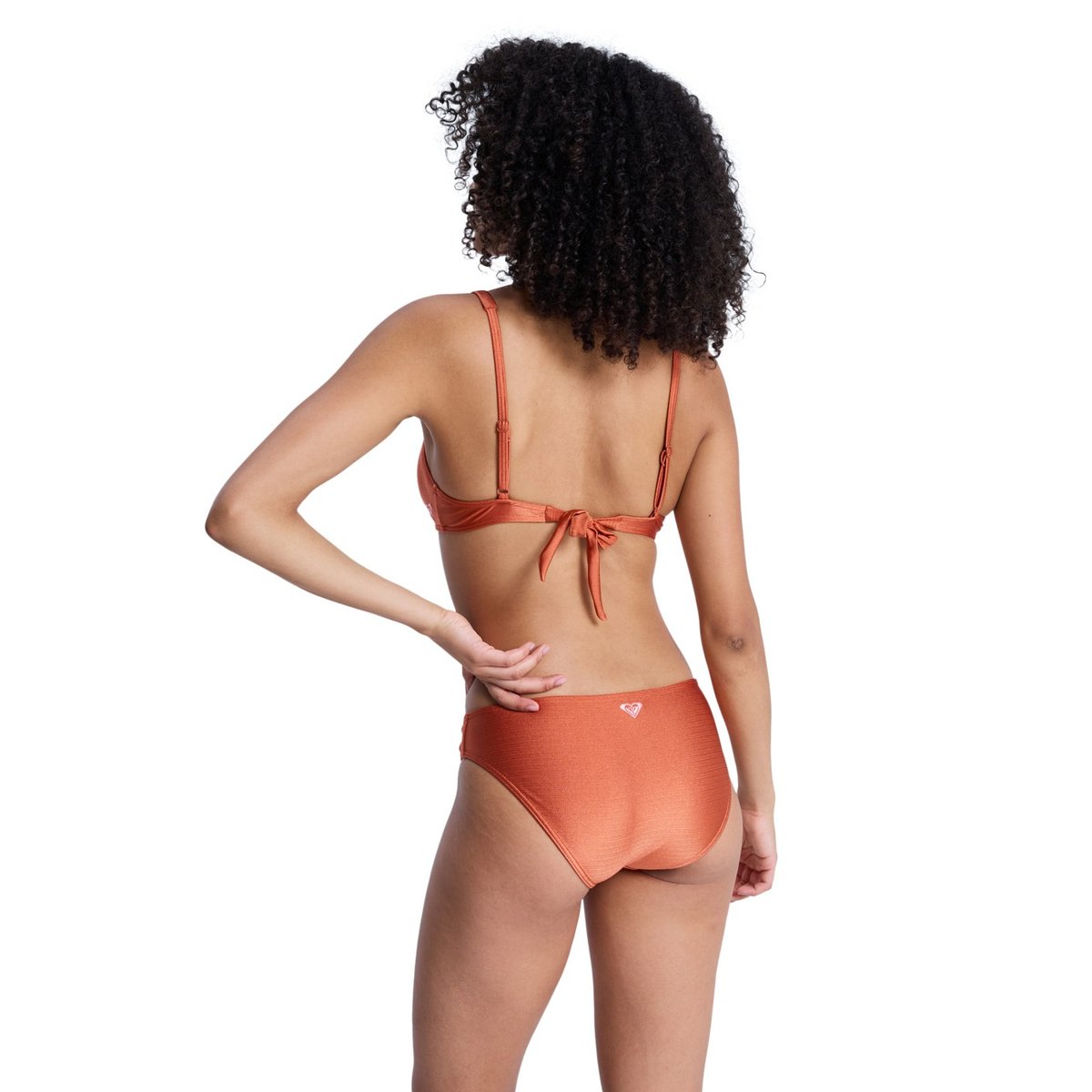 Bas de maillot de bain culotte bikini hipster BEACHSIDE BOHEMIA HIPSTER. orange ginger spice, ROXY